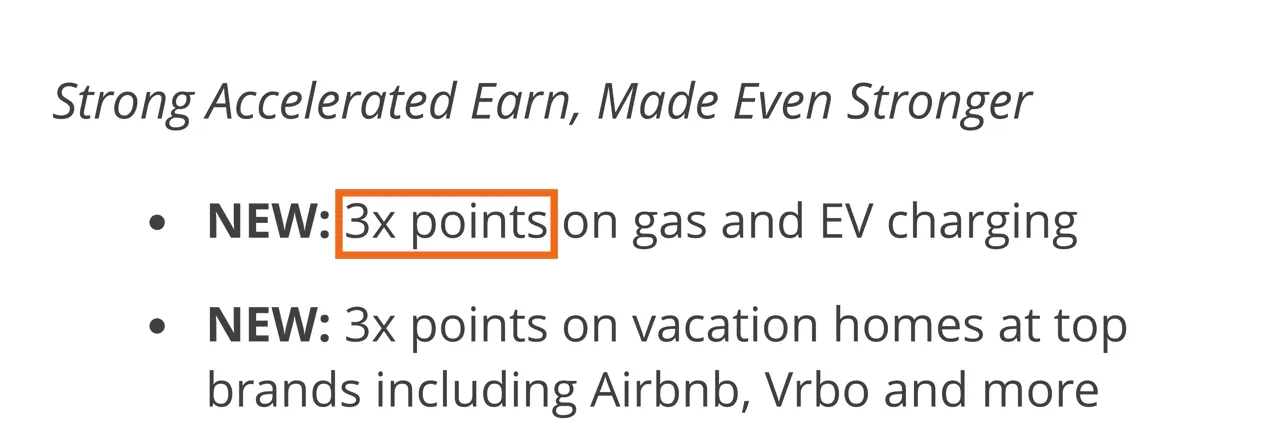 Capture of Meet the New Chase Sapphire Preferred: Earn More Than Ever, Same $95 Annual Fee: “NEW: 3x points on gas and EV charging”